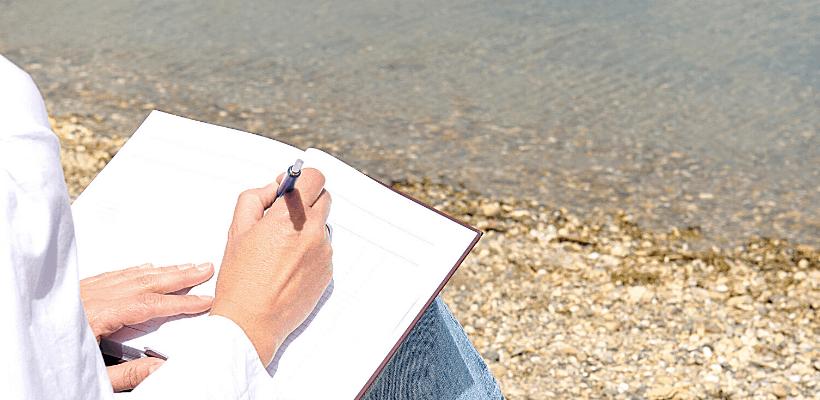 Tagebuch Notizbuch schreiben